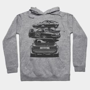 968 turbo, 928 gts and 924 GTR Hoodie